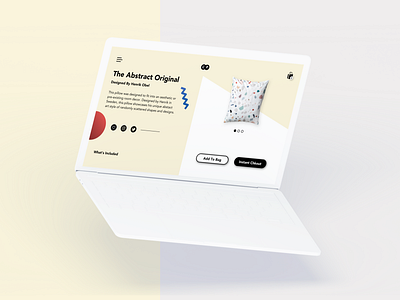Colorful Pillows, Web Design app design branding design layout minimalism typography uidesign ux design web design web developer webapp