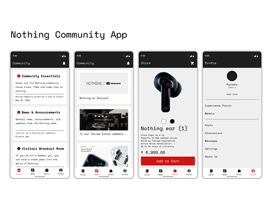 Nothing Community App Concept