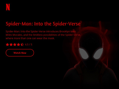 Netflix Redesign design netflix web