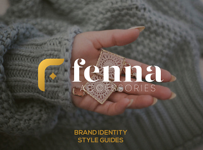 Fenna Accessories Logo branding graphic design logo