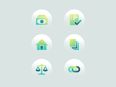 Iconograpny for e-Logistic Company gradient icon modern