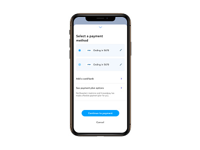 Payment method addbank medical app payment payment app payment method payment options payment page payment plan payments ui