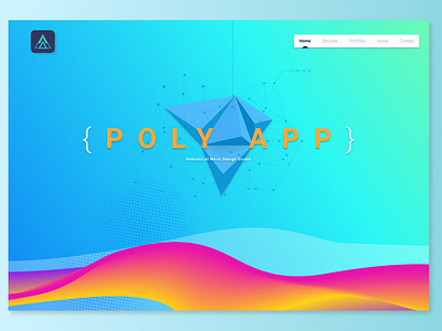 Poly App Landing Page