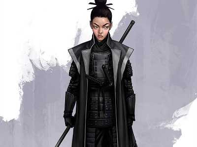 V character characterdesign concept art conceptart monk ninja samurai visual development