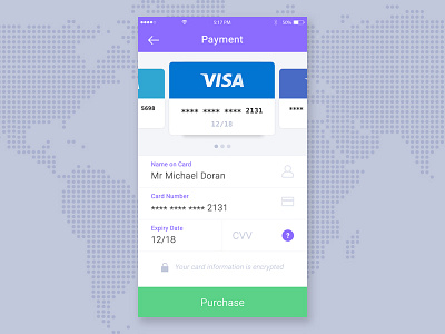 Daily UI challenge #002 — Credit Card Checkout app challenge checkout daily dailyui ecommerce mobile ui ui design ux ux design