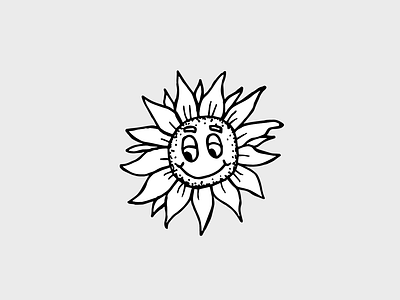A happy sunflower