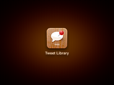 Tweet Library app icon ipad redesign twitter