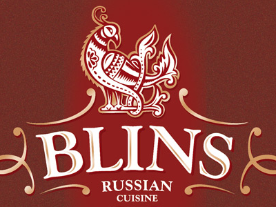 Blins 2 logo national motives ornament