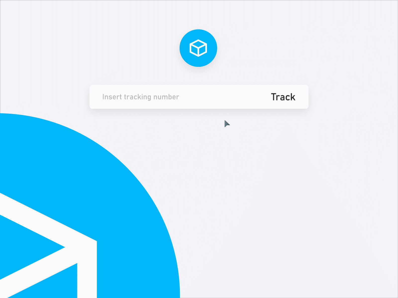 Parcel Tracking interaction