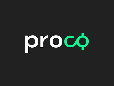 Proco marketplace Logo design black and white logo c letter logo green logo lettermark logo design logo designer o letter logo p letter logo wordmark