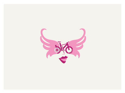 Bike Lady bicycle bike bike junkie face lips pink woman