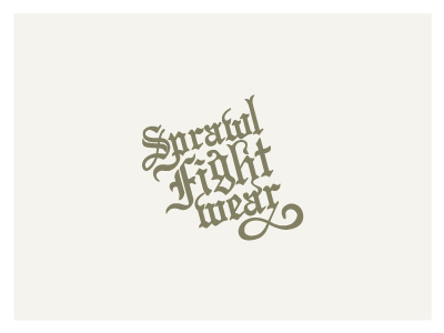 Sprawl logo mma tee shirt type typography