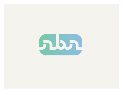 NBN initials letters logo