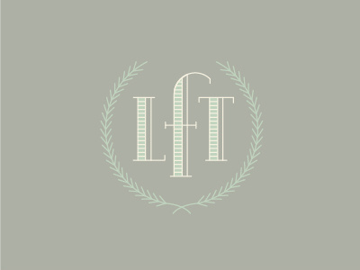 LFT initials lawyer monogram