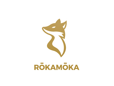 Fox Mark animal branding fox head identity illustration logo mark