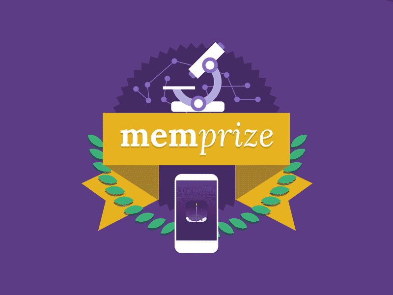 Memprize after effects animation celebration gif loop memrise opening sequence prize title