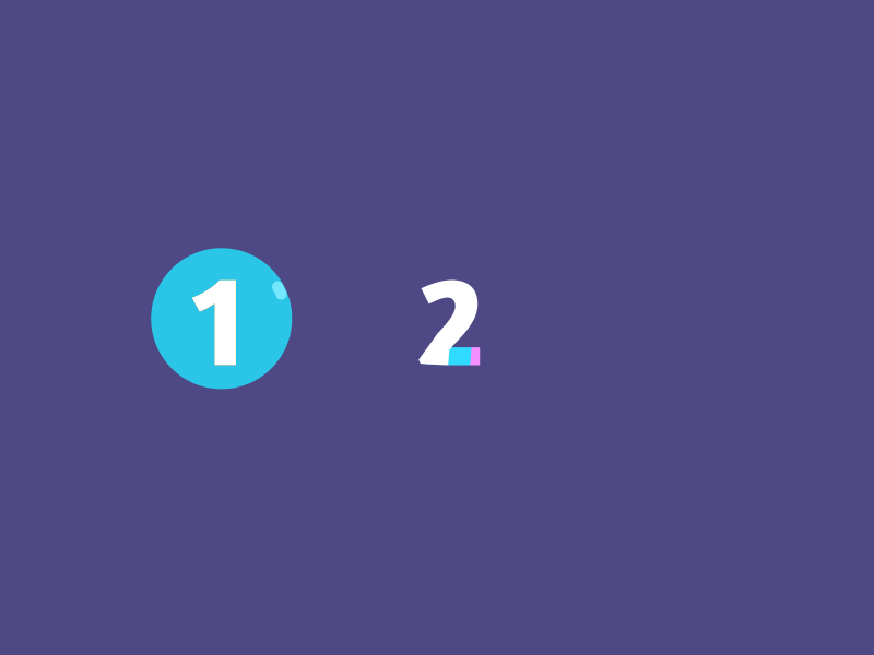 123 after effects animation counting numbers