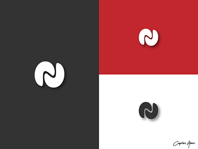 Hello Dribble...!!! logo logo design concept minimalist logo n