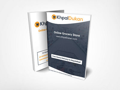 Booklet design for online grocery store