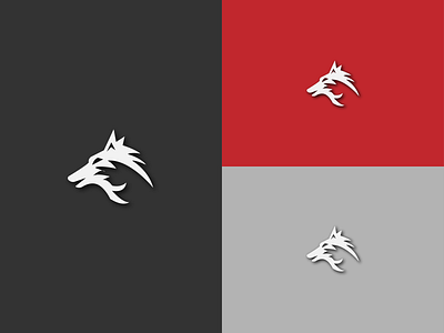 Wolf logo conceptual design