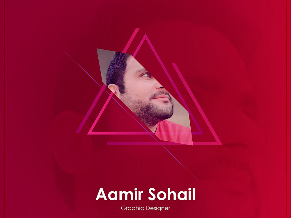 Graphic designer profile by Aamir Sohail on Dribbble