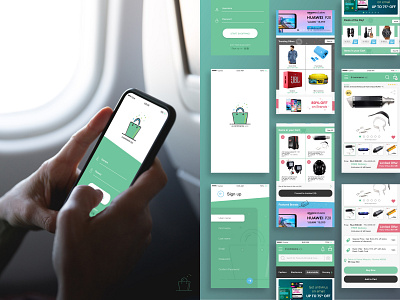 E commerce app 2 app branding design icon illustration ui
