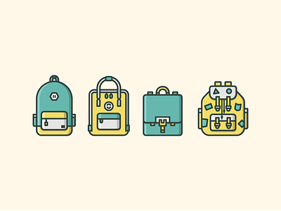 Backpack or Bookbag? backpack badges bookbag college hipster illustrator patches school supplies university