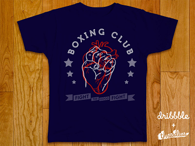 Same Love Boxing Club boxing equality fight hand heart love stars tattoo threadless