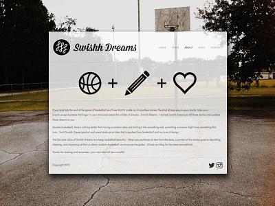 Swishh basketball court dreams game love squarespace swishh tshirts