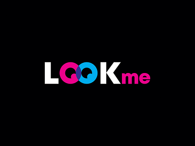 LOOKme Hair Studio hair studio l logo logo design lookme