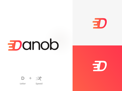 Danob eCommerce Logo branding design logo logo design speed logo