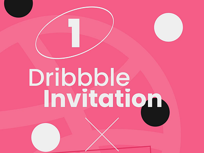 Dribbble Invitation For You 😎 branding draft designer dribbble designer figma graphic design have invitation invitation invitation for new newcomers xd