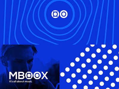 MBOOX Music Logo creative design logo