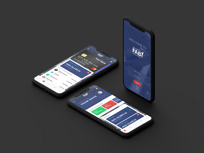 First Abu Dhabi Bank UI adobe adobexd app bank bank app creative design ios ui ux