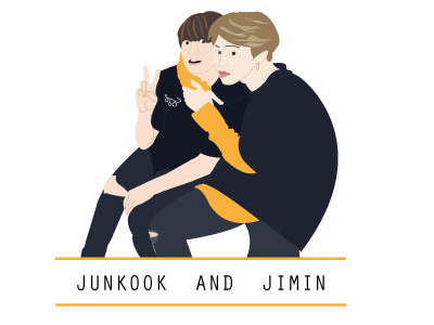 Jimin & Junkook ( BTS members)