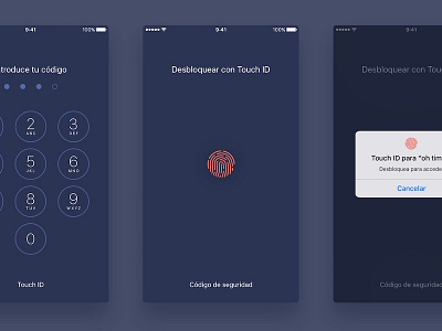 Code + Touch ID