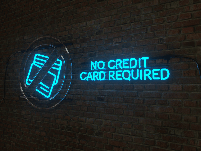 Neon Sign Test 3d animation c4d cgi cinema4d credit card finance money motion octane render