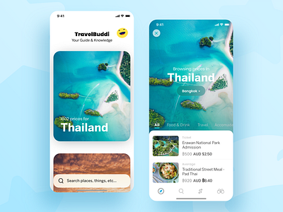 Mobile App - Travel Buddi