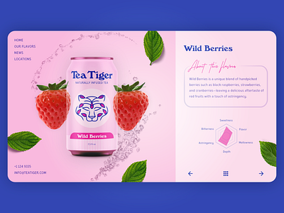 Tea Website Concept