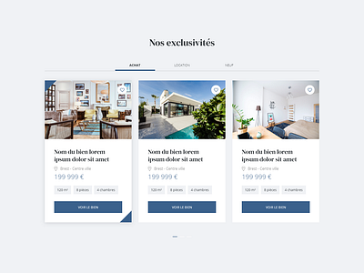 UX/UI Design - Real estate website graphic graphic design luxury premium real estate ui design ui designer uidesign uxdesign website