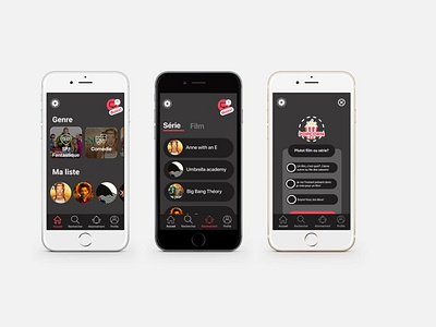 Popcorn app mockup