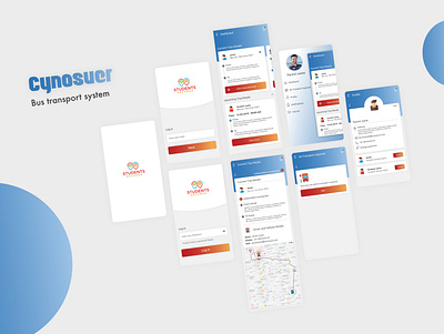 Cynosuer mobile app android app design app app design branding graphic design illustration ui ux uxui