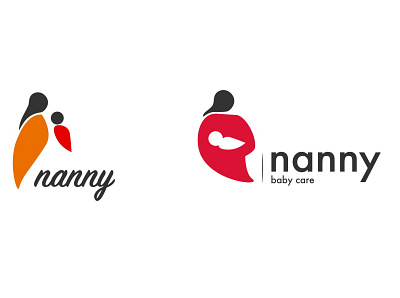 Nanny logo design branding logodesign nanny