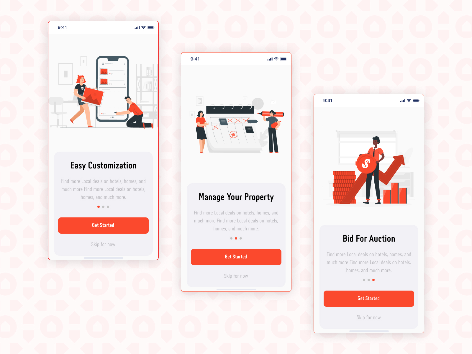 Noug onboarding process by Hassan Said on Dribbble