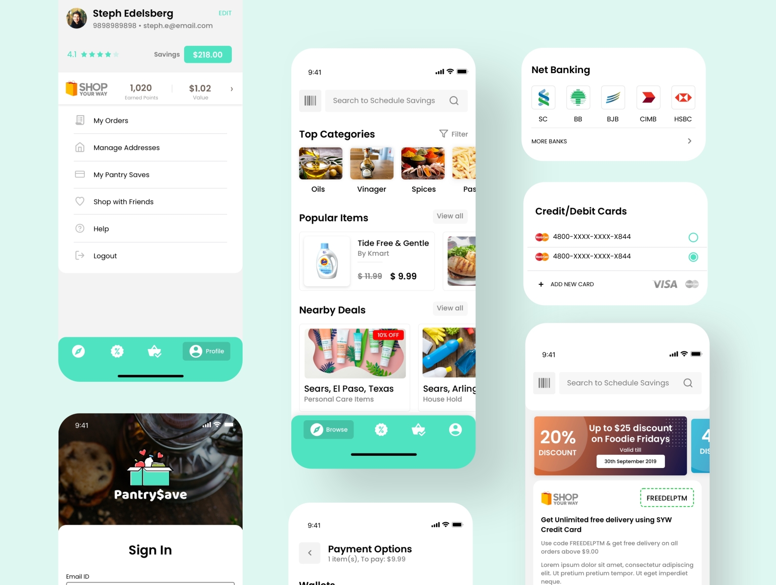 Pantry Save by Mayank Chauhan on Dribbble