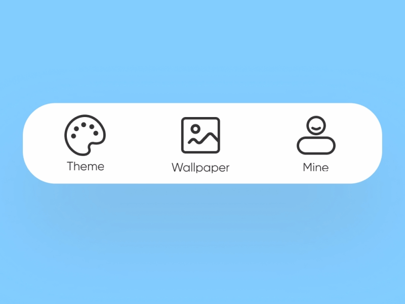 Theme tabbar icon animation icon