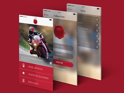 Unsped App Design app mobile app