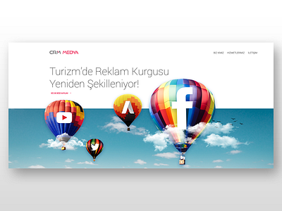 Crmmedya Turizm Landing Page