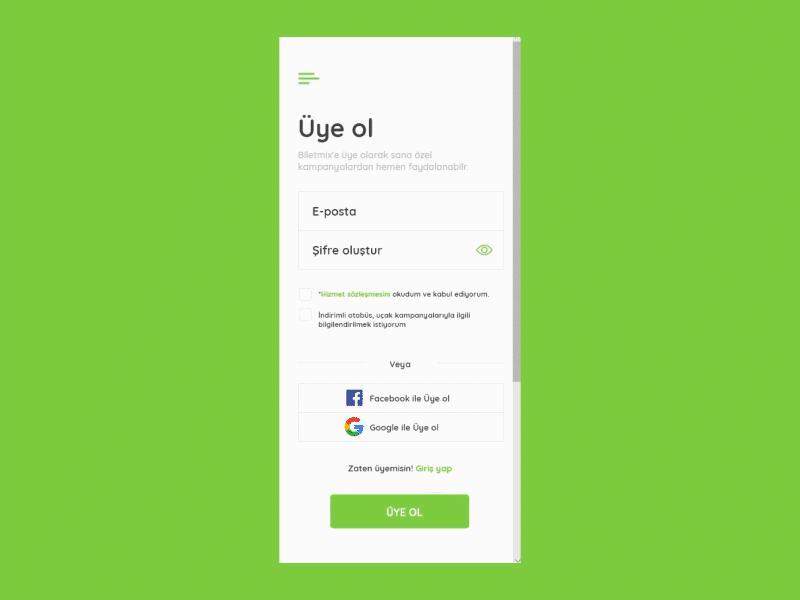 sign in / sign up app design form interface login login design login screen mobile sign in sign up ui