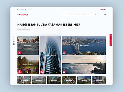 menqool.com / project sale architecture design interface project sales page site ui web webdesign